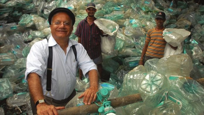 File photo of Bisleri chairman Ramesh Chauhan | Image via Twitter/@Ramesh_JChauhan