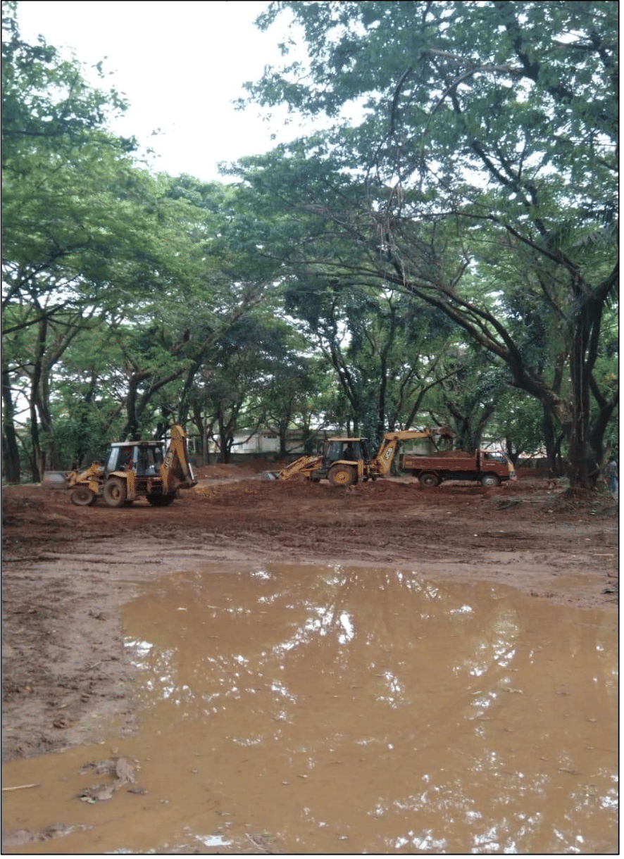 Work being done on Cabral yad | special arrangement 