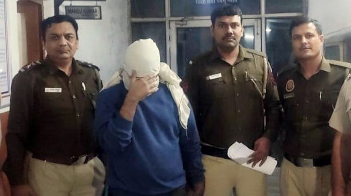 Delhi Police arrest Aftab Amin Poonawalla, accused of killing and chopping up his live-in partner Shraddha Walkar into 35 pieces, on 14 November 2022 | ANI photo