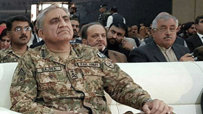 Former Pakistani Army Chief Qamar Javed Bajwa | ISPR/Twitter