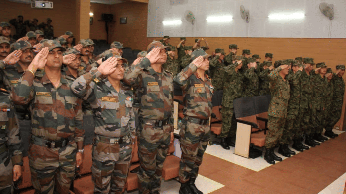 Representative image Mizoram's counter-insurgency institution, Counter Insurgency and Jungle Warfare School (CIJWS) in Vairengte | ANI/Twitter