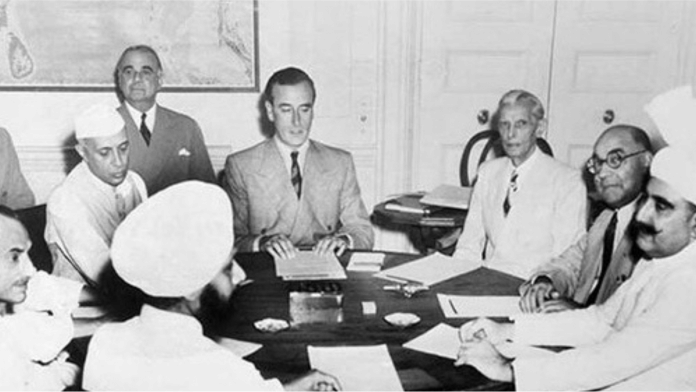 Lord Mountbatten meets Nehru, Jinnah and other Leaders to plan Partition of India | Wikimedia Commons