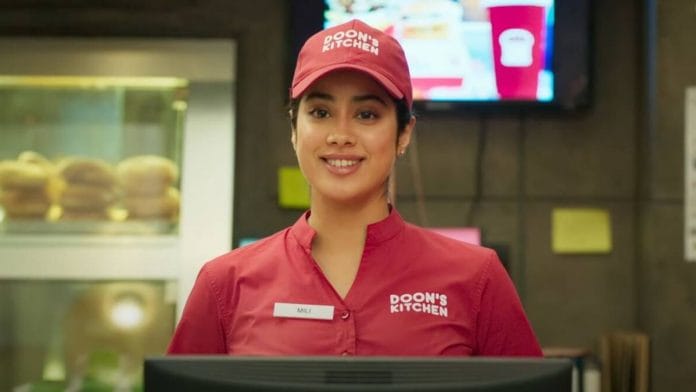 Janhvi Kapoor in and as Mili | Facebook