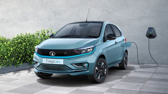 Tata Tiago EV | Courtesy: Tata Motors