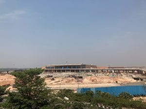 Construction work at the new terminal in Bengaluru's Kempegowda International Airport | Kushan Mitra