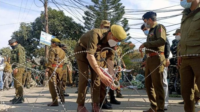 Representational image: Jammu and Kashmir Police personnel | ANI file photo