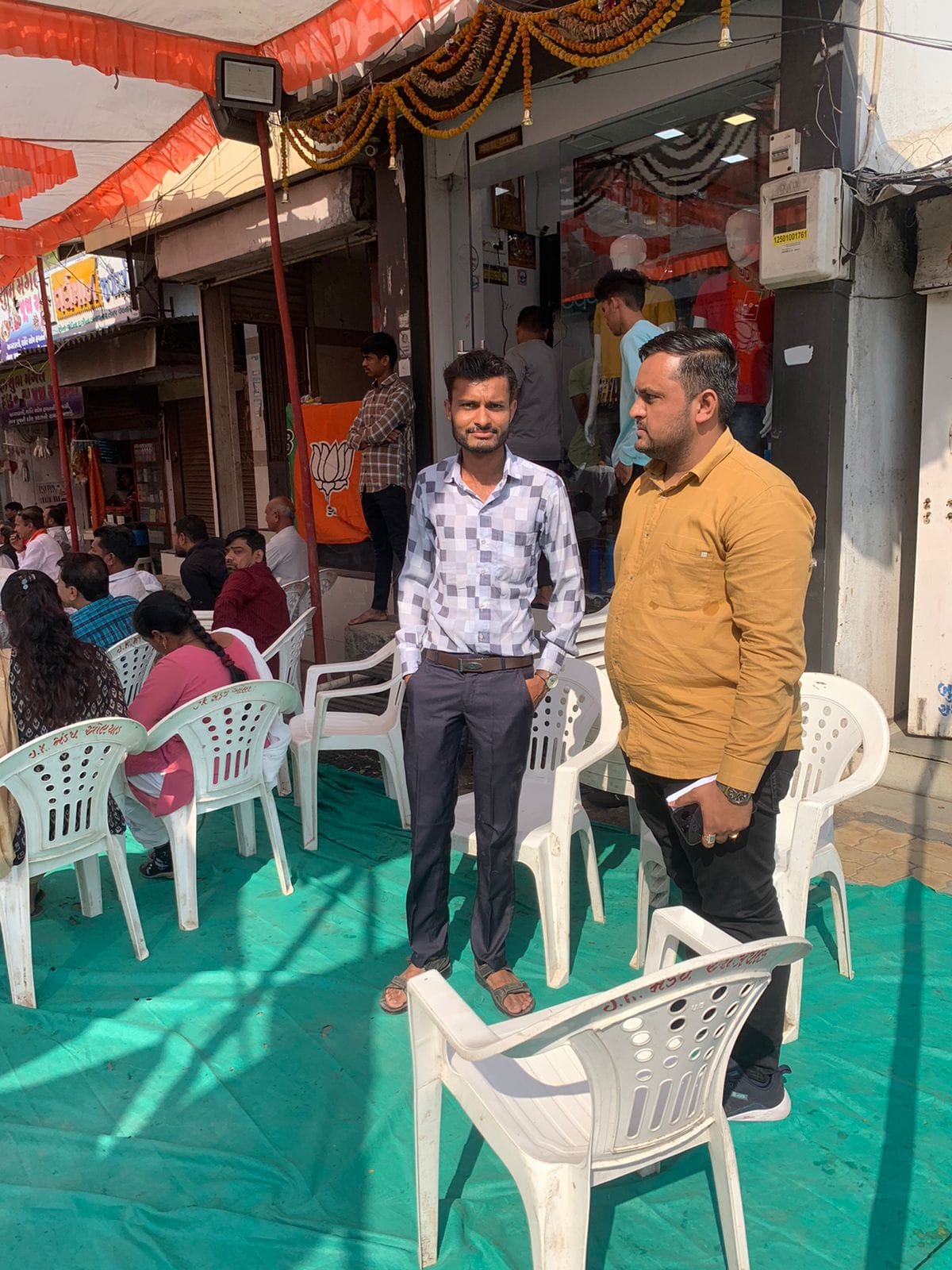 BJP worker, Milan Jalavadiya in Olpad, Surat district.| Manasi Phadke | ThePrint