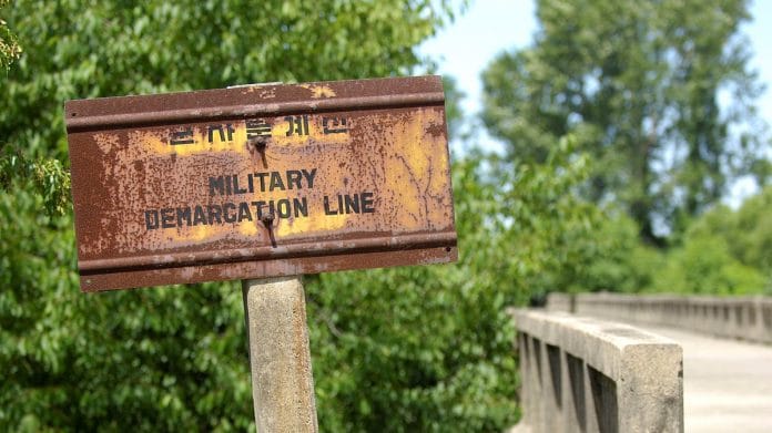 The North Korean aircraft flew north of the so-called tactical measure line, drawn to up 20 kilometres north of the Military Demarcation Line (MDL)