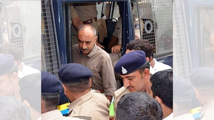 Former IPS officer Sanjiv Bhatt