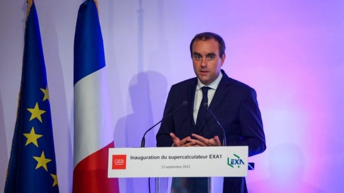 File photo of French Defence Minister Sebastien Lecornu | Twitter/@SebLecornu