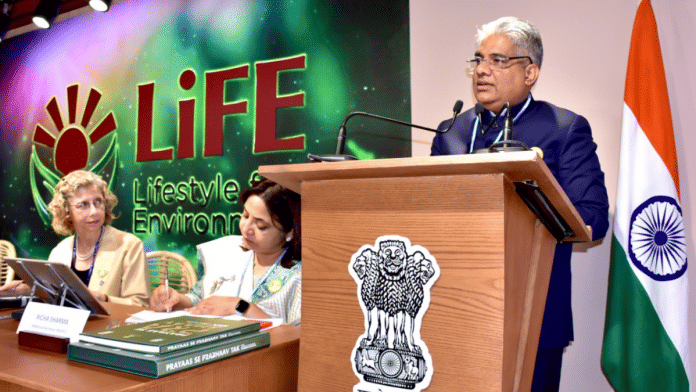 Bhupender Yadav at COP27 |Twitter/@@byadavbjp