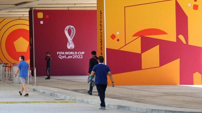 People walks at the main media center Qatar National Convention Center ahead of FIFA 2022 World cup, in Doha, Qatar 3 November, 2022 | Reuters