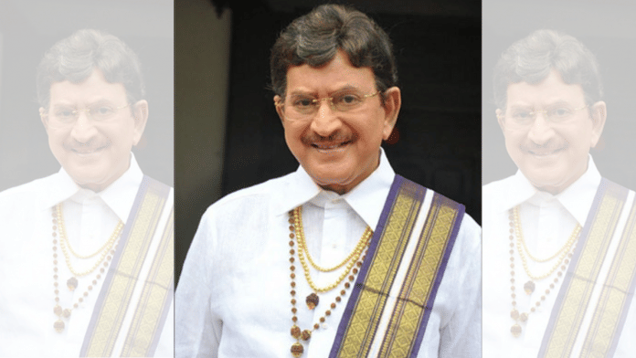 Veteran Telegu actor Krishna | Twitter