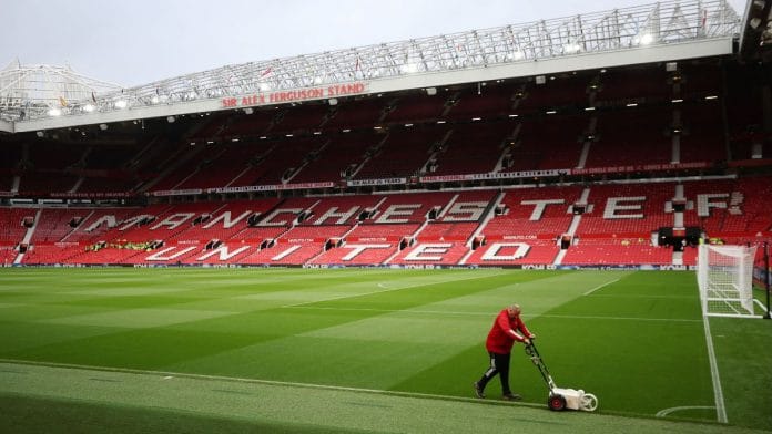 File photo of a general view inside the stadium before the match at Old Trafford, Manchester, Britain on 22 August, 2022 | Reuters