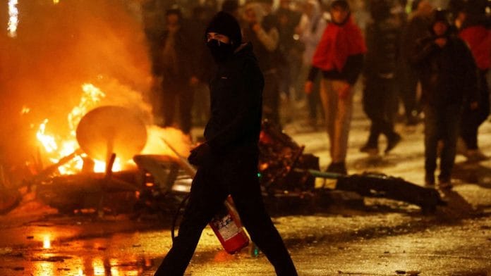 Clashes in Brussels after the World Cup football match between Belgium and Morocco - Brussels, Belgium on 27 November, 2022 | Reuters