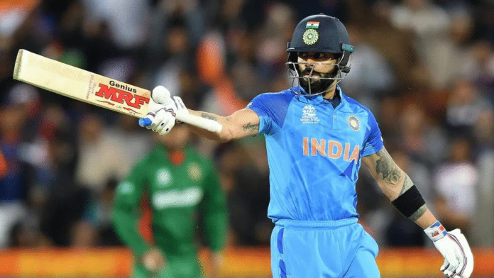 File photo of Virat Kohli | Image via ICC's Twitter @ICC