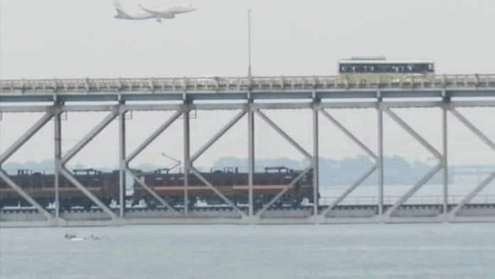 Image of the bridge | Image via Twitter @journalistAnuj_