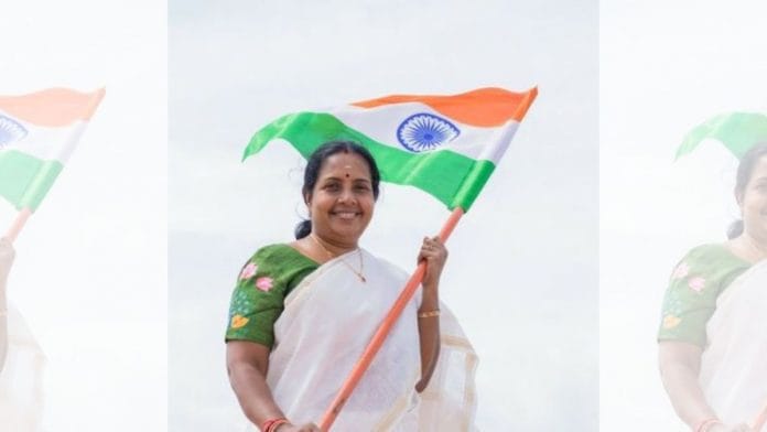 Vanathi Srinivasan, National President of the BJP Mahila Morcha and Coimbatore South MLA | Credit: Twitter, @VanathiBJP