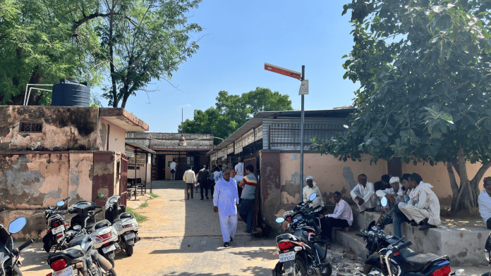 Neemrana Gram Nyayalaya entrance. Despite Gram Nyayalaya Act in place, the concept of a rural court is still evolving | Photo: Jyoti Yadav/ThePrint