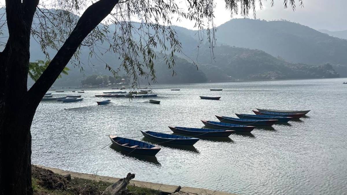 A glimpse of Fewa lake | Photo: Jyoti Malhotra | ThePrint