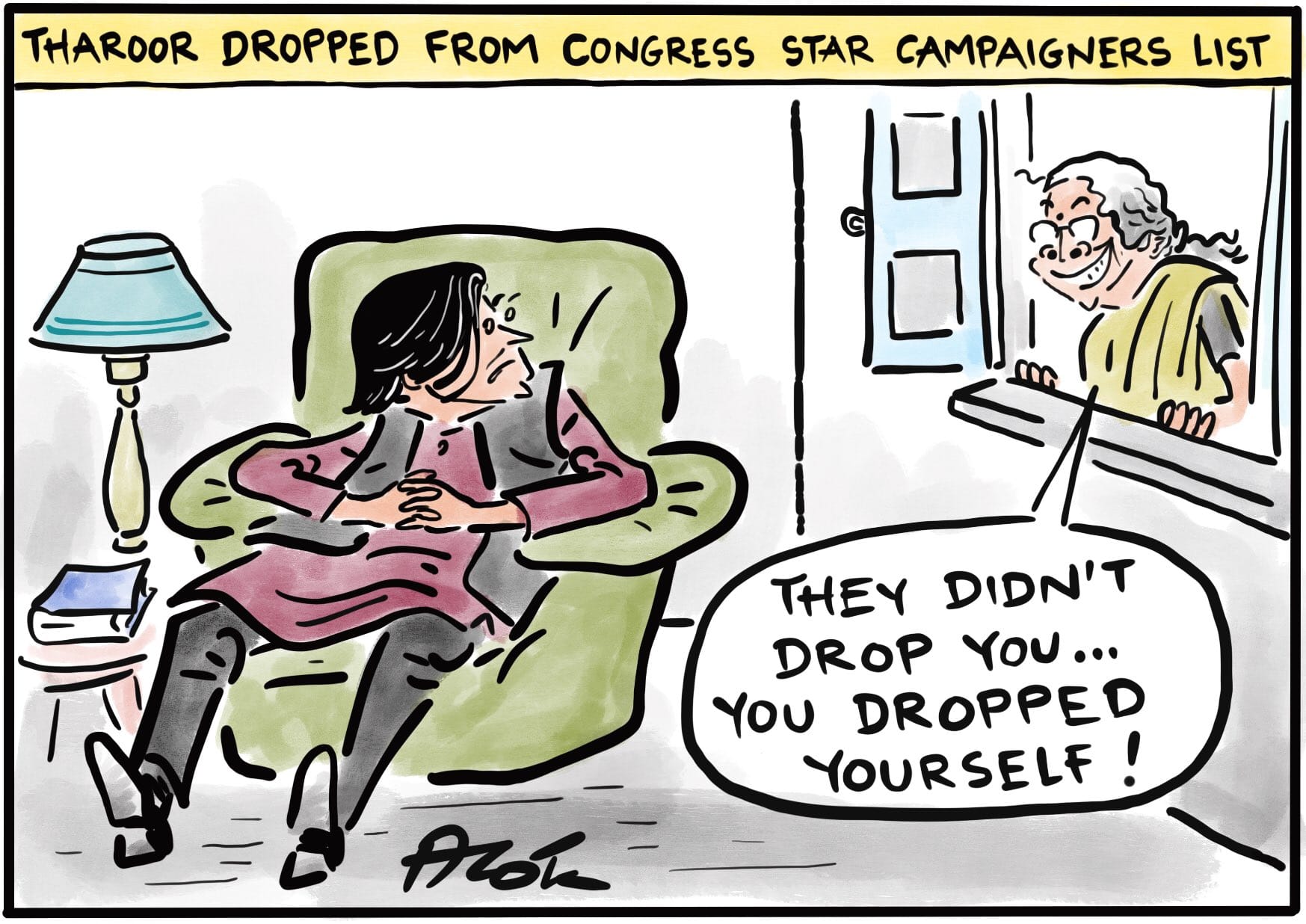 Alok Nirantar | Twitter/@caricatured