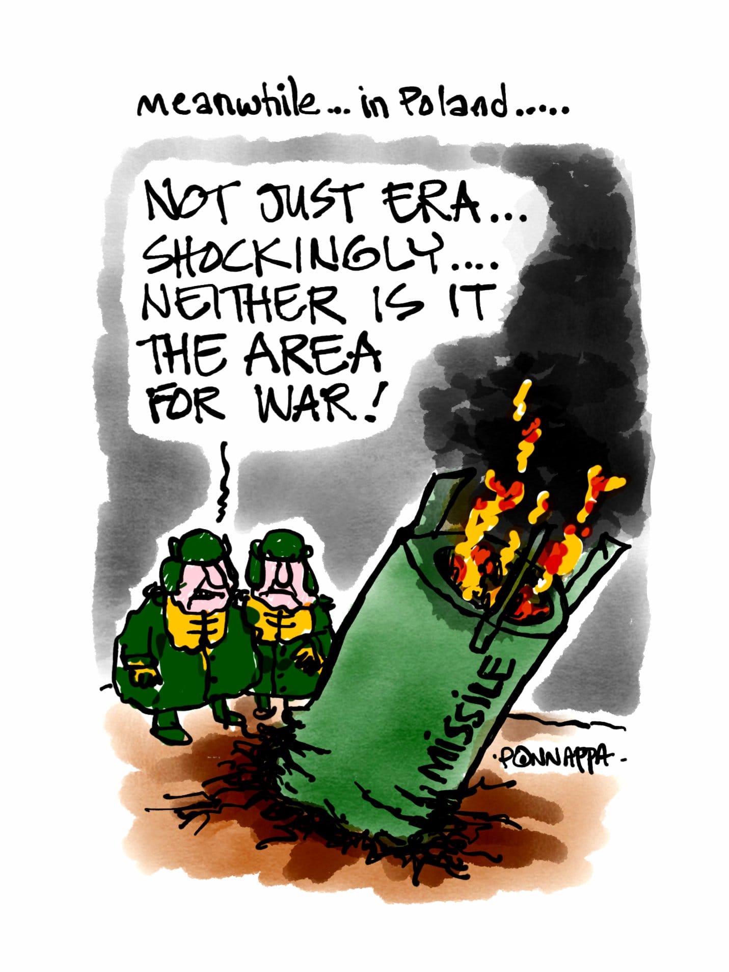 Nala Ponnappa | Twitter/@PonnappaCartoon