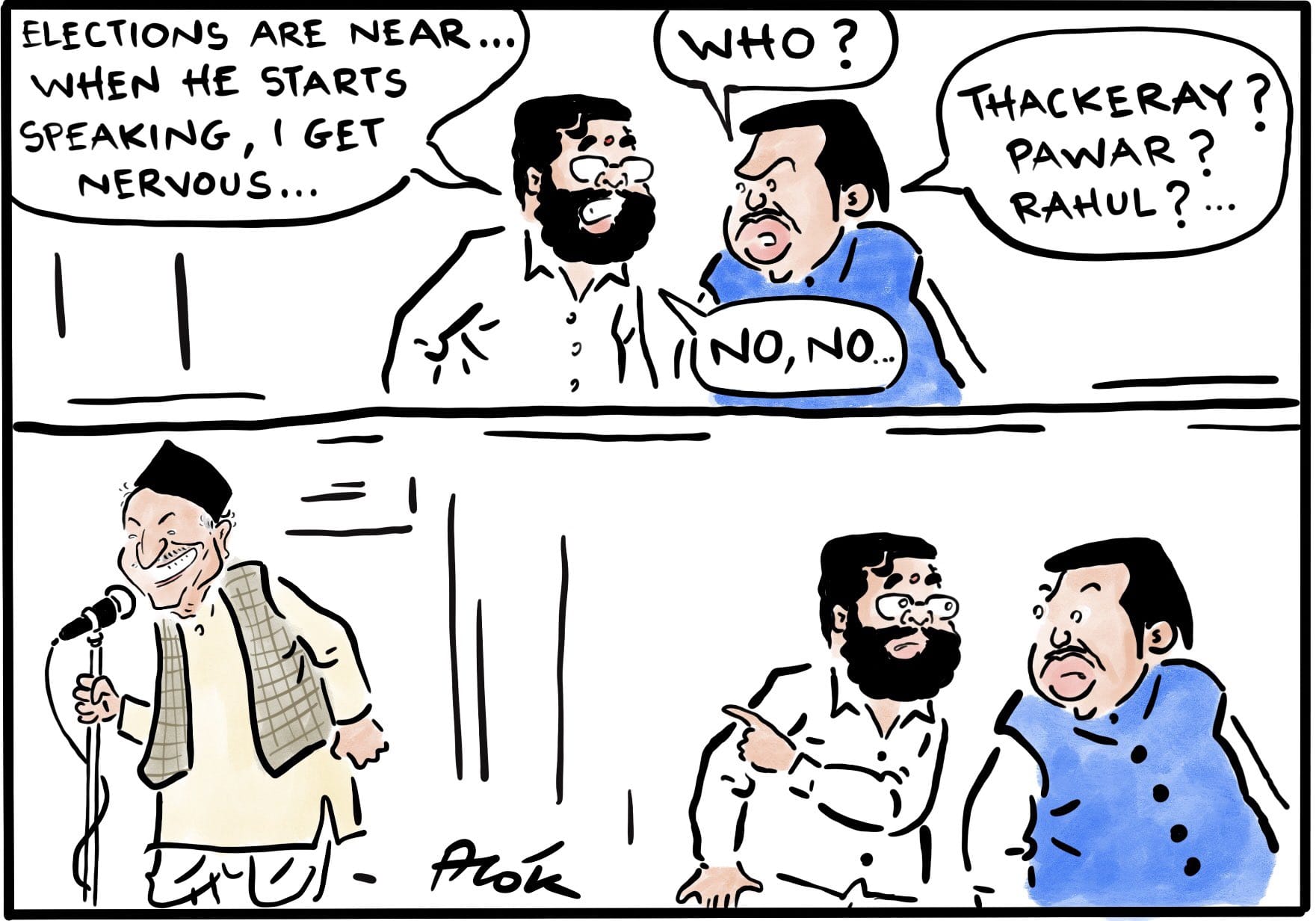 Alok Nirantar | Twitter/@caricatured