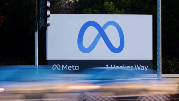 Morning commute traffic streams past the Meta sign outside the headquarters of Facebook parent company Meta Platforms Inc in Mountain View, California, US | Reuters file photo