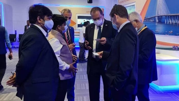 The Maharashtra pavilion at the Dubai World Expo. | Twitter | @midc_india