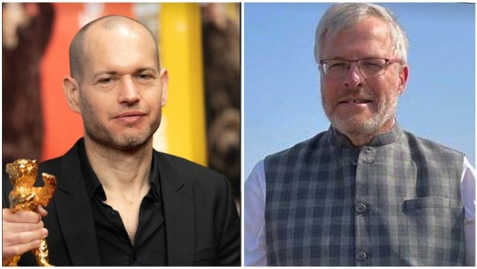 Israeli filmmaker Nadav Lapid & Ambassador Naor Gilon | Source: Commons/Twitter