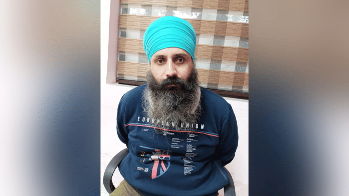 Photo of the accused Rajwinder Singh | Photo: Twitter /@ANI