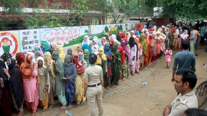 Representational image of voters | Credit: ANI Photo