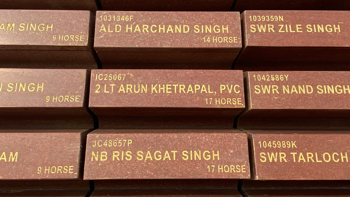 PVC 2nd Lieutenant Arun Khetarpal — tank destroyer  | Photo: Suchet Vir Singh | ThePrint