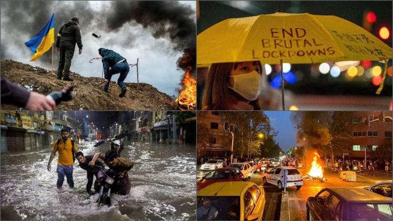 Russia-Ukraine war, Iran protests, economic recession — what happened & what did not in 2022