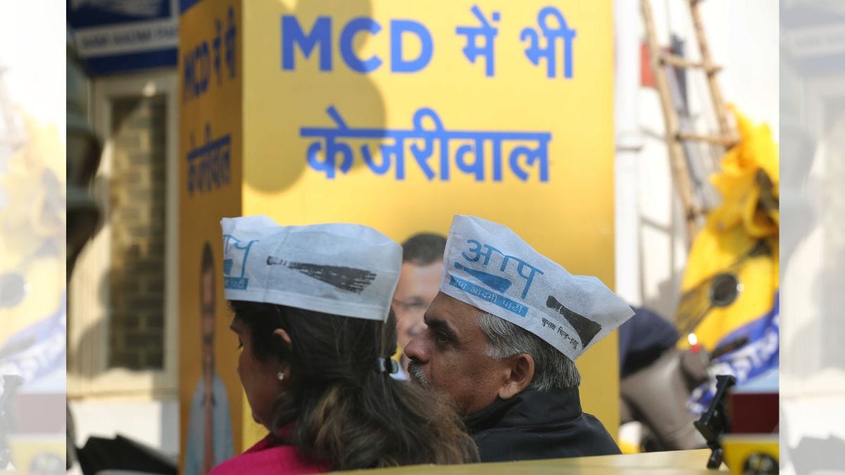 Aam Aadmi Party supporters | Credit: Suraj Singh Bisht, ThePrint