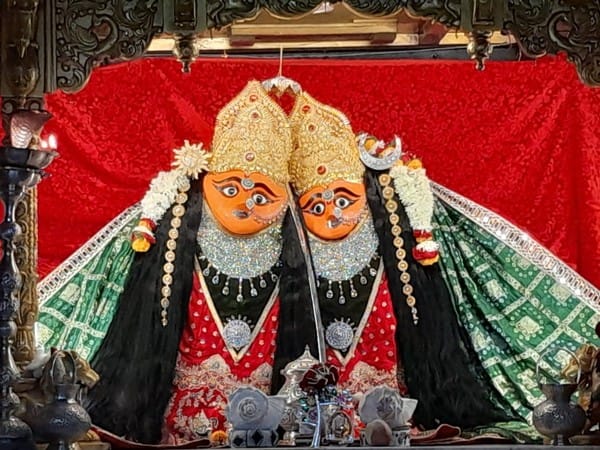 In this Gujarat temple, Goddess Durga is worshipped in two different forms