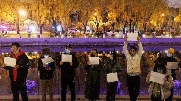 Protests sparked by draconian lockdowns may thwart China's plans to become a global superpower