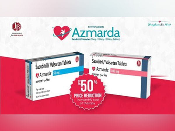 'Heart failure is no longer Life failure' as JB Pharma decreases price of critical Heart Failure medicine AZMARDA (Sacubitril-Valsartan) by nearly 50 per cent