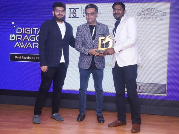 Om Jewellers wins 'Best Facebook Campaign' at Digital Dragon Awards