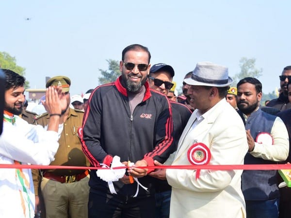 Cricket Academy of Pathans (CAP)'s 32nd centre launched by Yusuf Pathan in Malihabad (Uttar Pradesh)