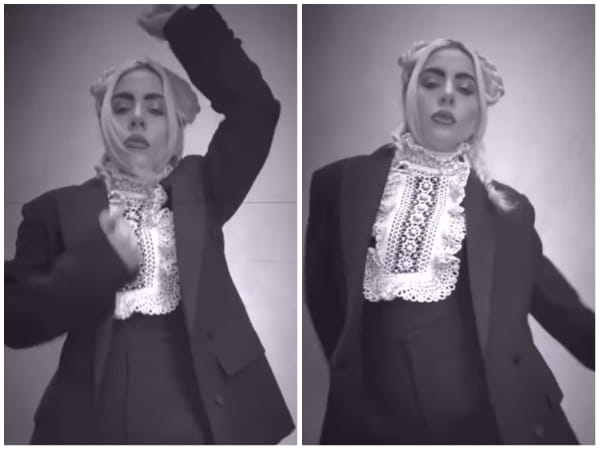 Lady Gaga performs the viral Wednesday Addams dance; Clip inside