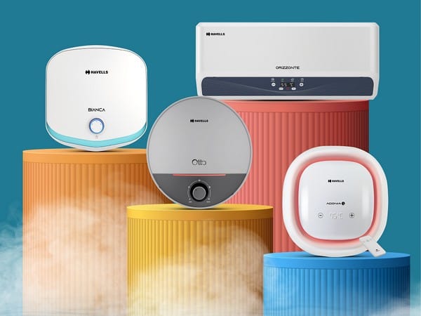 Havells launches unconventionally beautiful range of storage water heaters- Otto and Orizzonte
