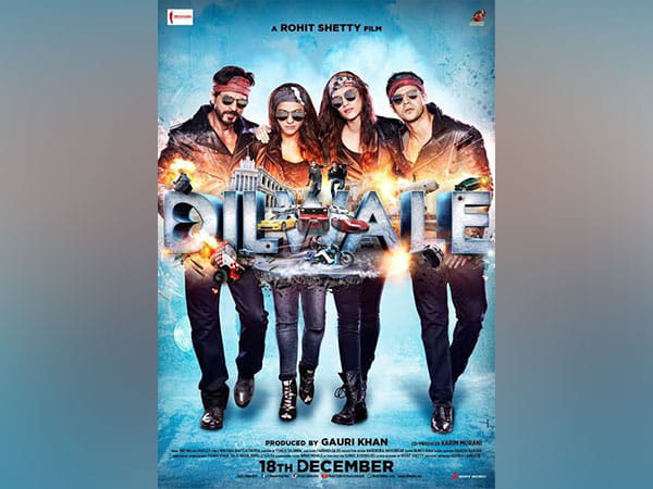 Shah Rukh Khan, Kajol, Varun Dhawan's romantic action film 'Dilwale' turns 7