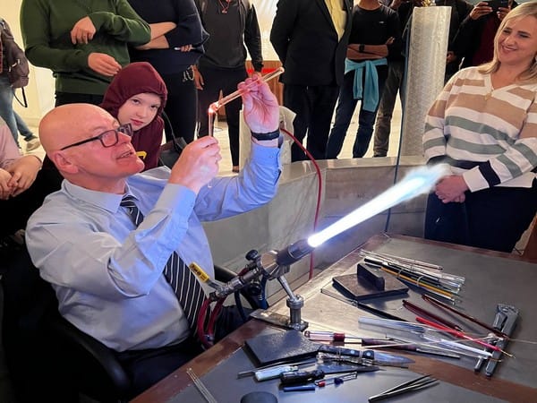 Russian glass blower Yuri Lenshine's works exhibited at Cultural Centre in Thiruvananthapuram  