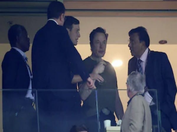 VIRAL: Elon Musk clicked alongside Lakshmi Mittal, Jared Kushner at FIFA finale