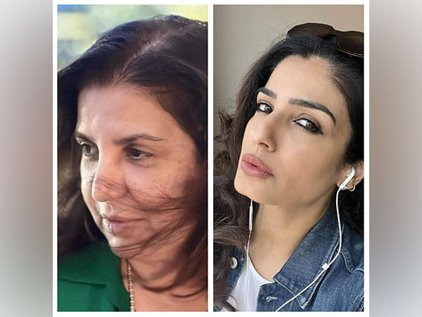 Farah Khan, Raveena Tandon share adorable moment together with kids at Qatar
