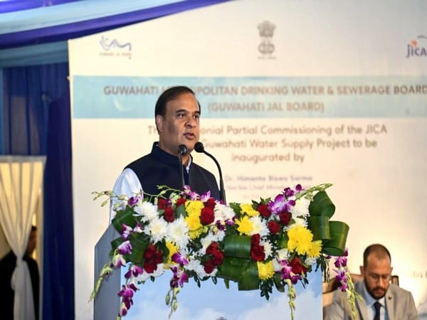 Assam CM inaugurates partial commissioning of JICA-assisted Guwahati Water Supply project