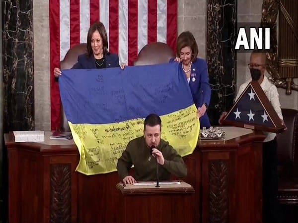 'Ukraine is alive and kicking': Zelensky in address to US Congress