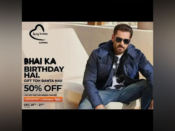 Being Human announces a Flat 50 per cent discount on the entire collection between the 25-27th December