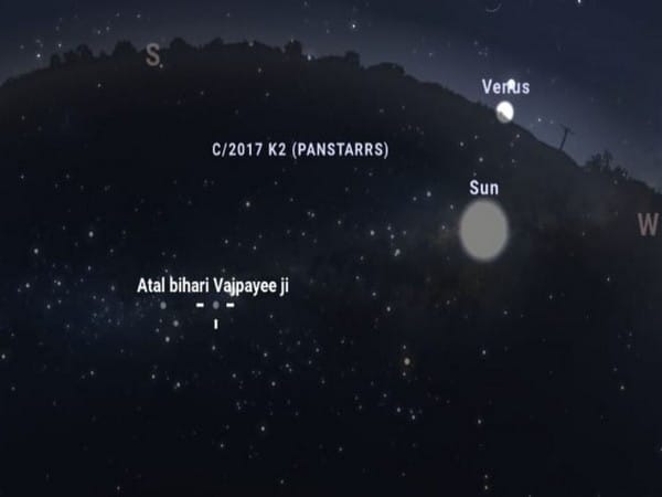 Star named after former PM Atal Bihari Vajpayee